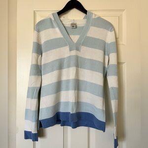 Old Navy Striped Hooded Sweater